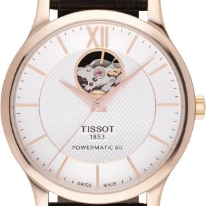 Tissot Herrklocka T063.907.36.038.00 T-Classic Silverfärgad/Läder