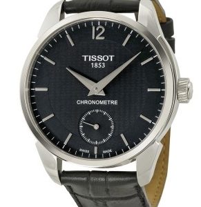 Tissot Herrklocka T070.406.16.057.00 T-Complication Svart/Läder Ø43