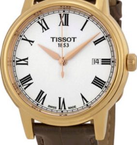 Tissot Herrklocka T085.410.36.013.00 Vit/Läder Ø40 mm