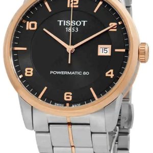 Tissot Herrklocka T086.407.22.067.00 Luxury Svart/Roséguldstonat