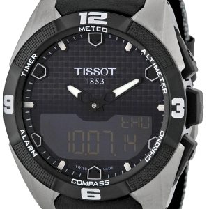 Tissot Herrklocka T091.420.46.051.01 PRS 516 Svart/Textil Ø45 mm