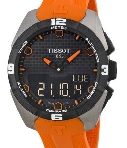 Tissot Herrklocka T091.420.47.051.01 Touch Collection Svart/Gummi