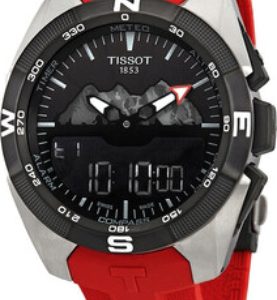 Tissot Herrklocka T091.420.47.051.10 T-Touch Svart/Gummi Ø45 mm