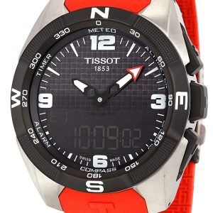 Tissot Herrklocka T091.420.47.057.00 V8 Svart/Gummi Ø45 mm