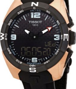 Tissot Herrklocka T091.420.47.207.04 T-Touch Svart/Gummi Ø45 mm