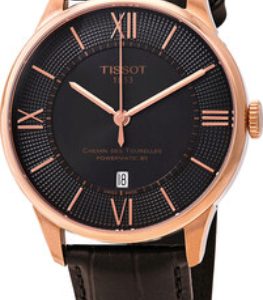 Tissot Herrklocka T099.407.36.448.00 Chemin Des Tourelles Brun/Läder