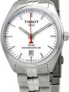 Tissot Herrklocka T101.407.11.011.00 Pr 100 Silverfärgad/Stål Ø39