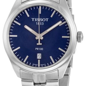 Tissot Herrklocka T101.410.11.041.00 PR 100 Gent Blå/Stål Ø39 mm