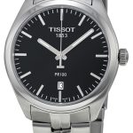 tissot herrklocka t101.410.11.051.00 pr 100 gent svart/stål ø39 mm