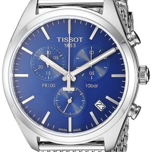 Tissot Herrklocka T101.417.11.041.00 Pr 100 Blå/Stål Ø41 mm