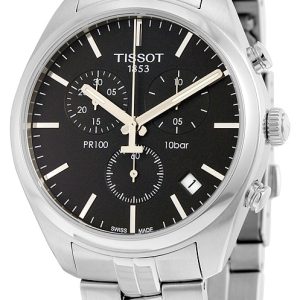 Tissot Herrklocka T101.417.11.051.00 PR 100 Chronograph Gent