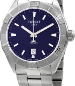 Tissot Herrklocka T101.610.11.041.00 Pr 100 Blå/Stål Ø42 mm