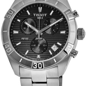 Tissot Herrklocka T101.617.11.051.00 Pr 100 Svart/Stål Ø44 mm