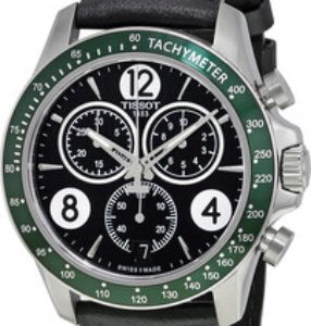 Tissot Herrklocka T106.417.16.057.00 V8 Svart/Läder Ø43 mm