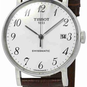 Tissot Herrklocka T109.407.16.032.00 T-Classic Silverfärgad/Läder