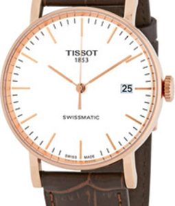 Tissot Herrklocka T109.407.36.031.00 T-Classic Vit/Läder Ø40 mm