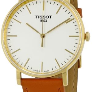 Tissot Herrklocka T109.410.36.031.00 T-Classic Vit/Läder Ø38 mm