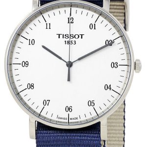 Tissot Herrklocka T109.610.17.037.00 T-Classic Vit/Stål Ø42 mm