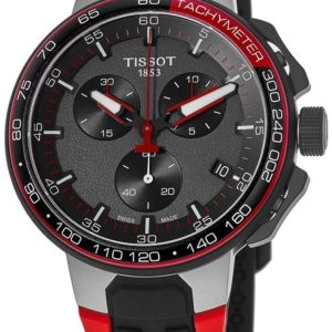 Tissot Herrklocka T111.417.27.441.00 T-Race Grå/Gummi Ø44.5 mm