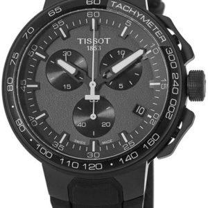 Tissot Herrklocka T111.417.37.441.03 T-Race Grå/Gummi Ø44.5 mm