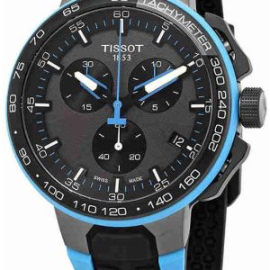 Tissot Herrklocka T111.417.37.441.05 T-Race Grå/Gummi Ø44.5 mm