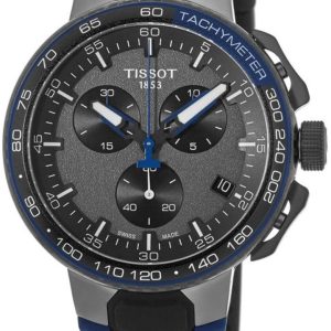 Tissot Herrklocka T111.417.37.441.06 T-Race Grå/Gummi Ø44.5 mm