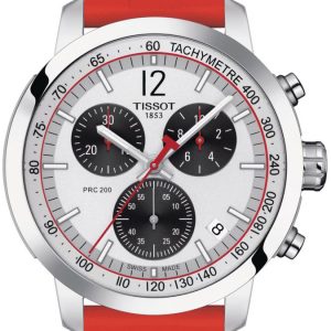 Tissot Herrklocka T114.417.17.037.01 Prc 200 Silverfärgad/Gummi Ø42