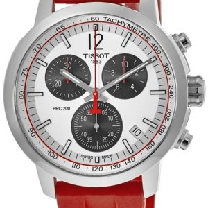 Tissot Herrklocka T114.417.17.037.02 Prc 200 Silverfärgad/Gummi Ø42