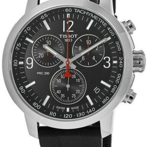 Tissot Herrklocka T114.417.17.057.00 Prc 200 Svart/Gummi Ø42 mm