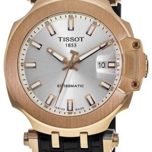 Tissot Herrklocka T115.407.37.031.00 T-Race Silverfärgad/Gummi Ø45