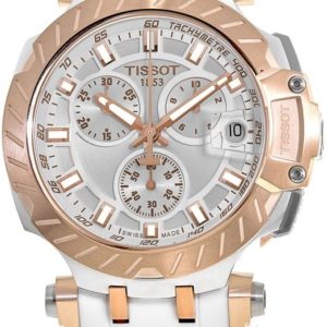 Tissot Herrklocka T115.417.27.011.01 T-Race Silverfärgad/Gummi Ø43