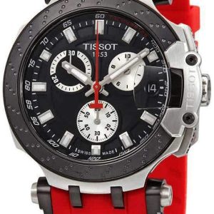 Tissot Herrklocka T115.417.27.051.00 T-Race Svart/Gummi Ø43 mm