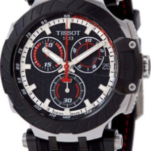 Tissot Herrklocka T115.417.27.051.01 T-Race Svart/Gummi Ø43 mm