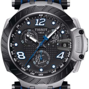 Tissot Herrklocka T115.417.27.057.03 T-Race Svart/Gummi Ø43 mm