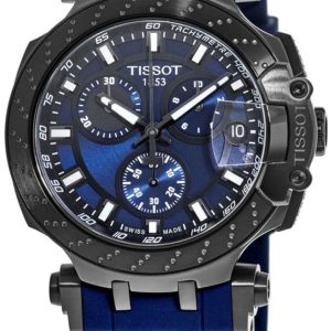 Tissot Herrklocka T115.417.37.041.00 T-Race Blå/Gummi Ø43 mm