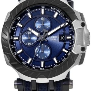 Tissot Herrklocka T115.427.27.041.00 T-Race Blå/Gummi Ø45 mm