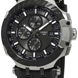 Tissot Herrklocka T115.427.27.061.00 T-Race Svart/Gummi Ø45 mm