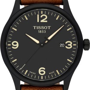 Tissot Herrklocka T116.410.36.057.00 Xl Svart/Läder Ø42 mm