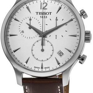 Tissot Herrklocka T116.617.16.037.00 T-Sport Silverfärgad/Läder