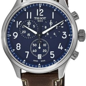 Tissot Herrklocka T116.617.16.042.00 T-Sport Blå/Läder Ø45 mm