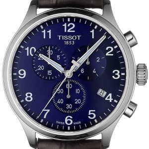 Tissot Herrklocka T116.617.16.047.00 T-Sport Blå/Läder Ø45 mm