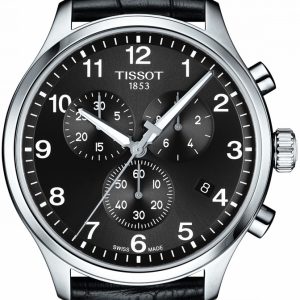 Tissot Herrklocka T116.617.16.057.00 T-Sport Svart/Läder Ø45 mm