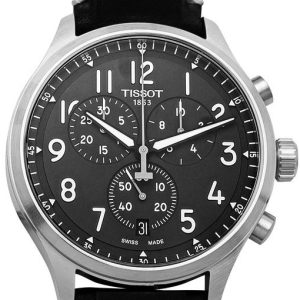 Tissot Herrklocka T116.617.16.062.00 Chrono XL Svart/Läder Ø45 mm