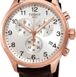 Tissot Herrklocka T116.617.36.037.00 T-Sport Silverfärgad/Läder