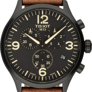 Tissot Herrklocka T116.617.36.057.00 T-Sport Svart/Läder Ø45 mm