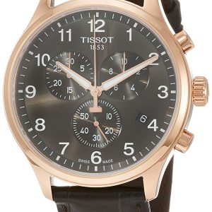 Tissot Herrklocka T116.617.36.057.01 T-Sport Svart/Läder Ø45 mm