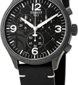 Tissot Herrklocka T116.617.36.067.00 T-Sport Svart/Läder Ø45 mm