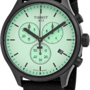 Tissot Herrklocka T116.617.37.091.00 T-Sport Grön/Läder Ø45 mm