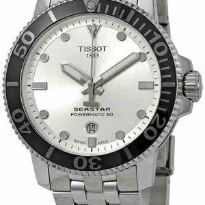 Tissot Herrklocka T120.407.11.031.00 Seastar 1000 Silverfärgad/Stål