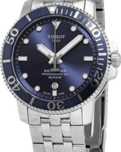 Tissot Herrklocka T120.407.11.041.01 Seastar 1000 Blå/Stål Ø43 mm